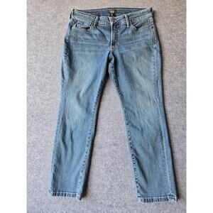 NYDJ Alina Pull On Ankle Tummy Control Skinny Jeans Lift Tuck High Rise Size 12P